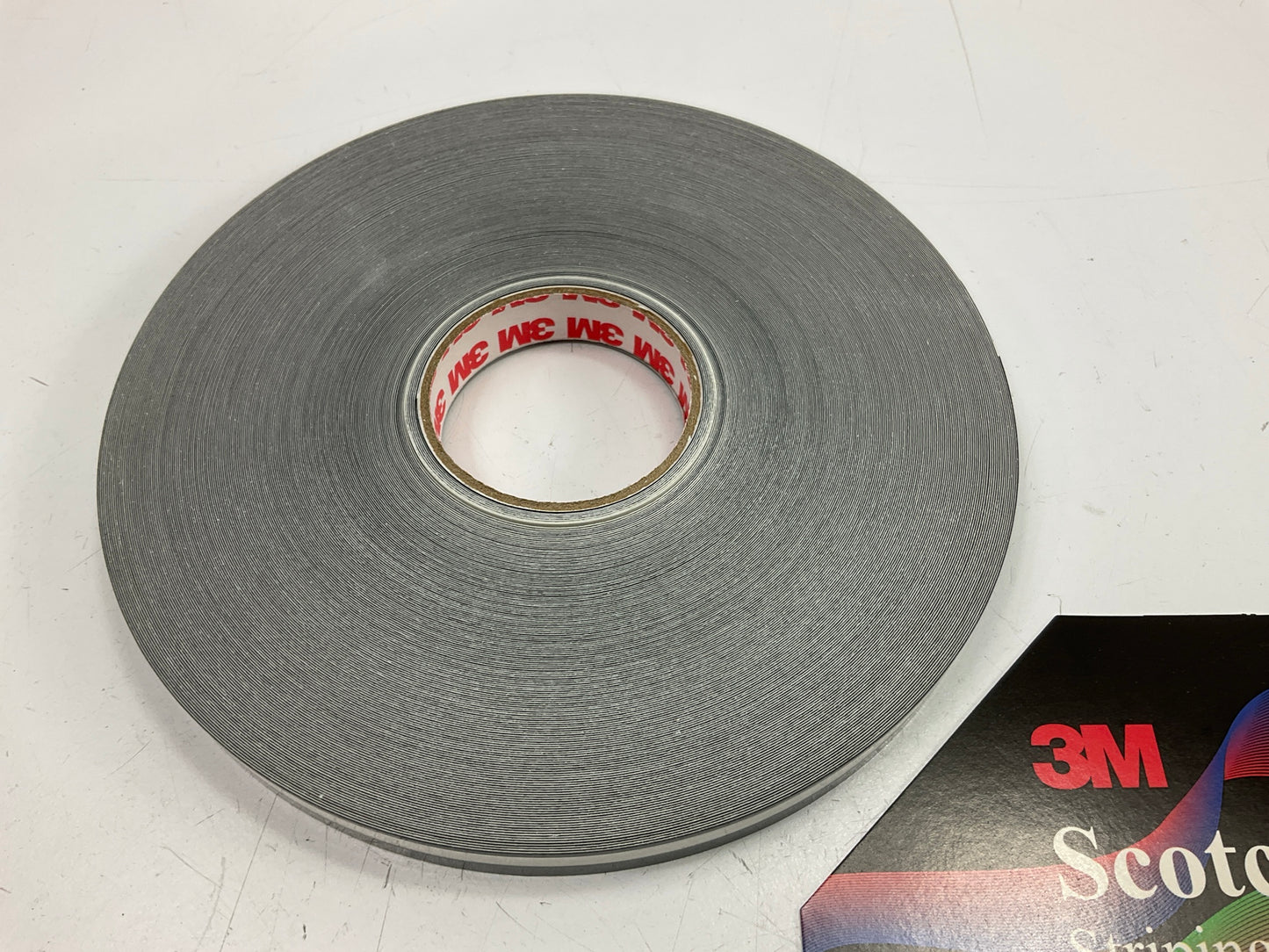 3M 72163 Pinstripe Auto Stripe Striping Tape, Charcoal Metallic 7/16'' X 150 Feet