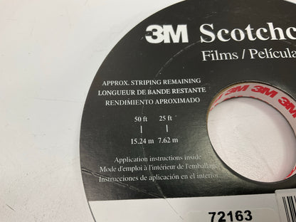 3M 72163 Pinstripe Auto Stripe Striping Tape, Charcoal Metallic 7/16'' X 150 Feet