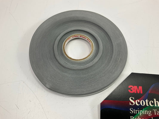 3M 72283 Pinstripe Striping Stripe Tape, 1/4'' X 150 Feet Medium Silver Metallic
