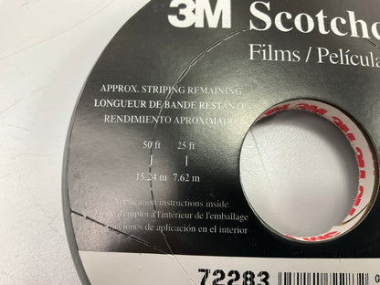 3M 72283 Pinstripe Striping Stripe Tape, 1/4'' X 150 Feet Medium Silver Metallic