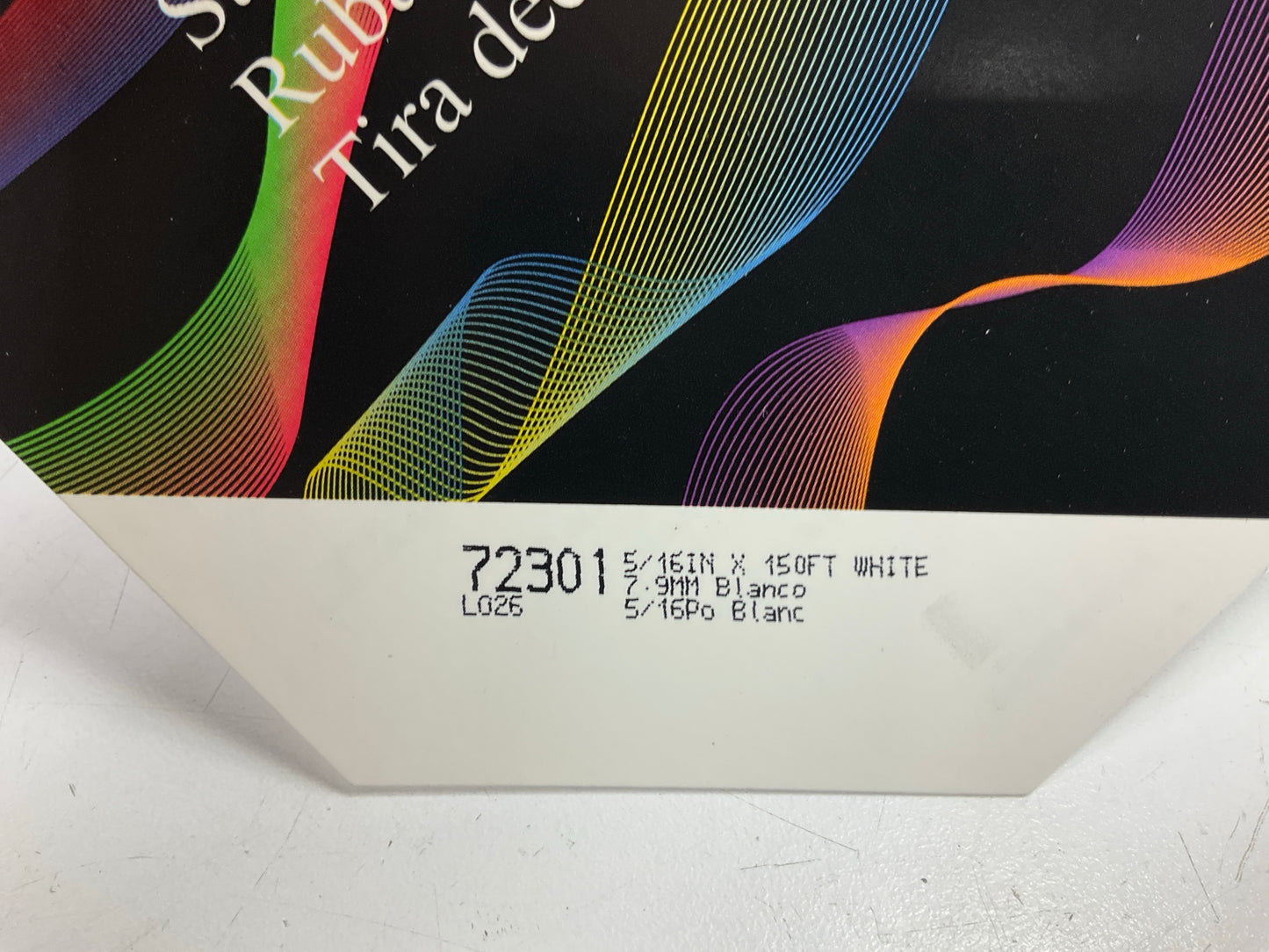3M 72301 Scotchcal Striping Automotive Stripe Tape - White - 5/16'' X 150'