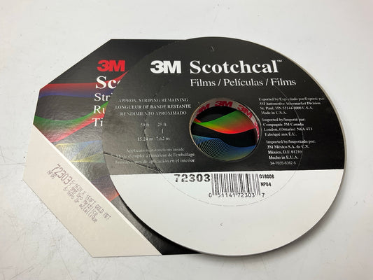 3M 72303 Pinstripe Striping Stripe Tape - Gold Metallic, 5/16'' X 150'