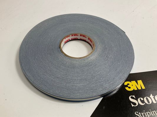 3M 72308 Scotchcal 150' X 1/16'' Blue Double Striping Stripe Tape