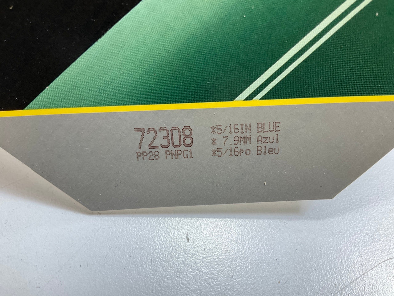 3M 72308 Scotchcal 150' X 1/16'' Blue Double Striping Stripe Tape