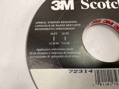 3M 72314 Pinstripe Striping Tape, Light Slate Metallic, 5/16'' X 150 Feet