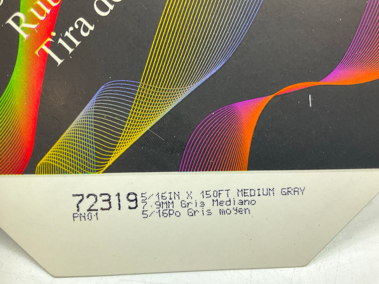 COSMETIC DAMAGE - 3M 72319 Pinstripe Striping Tape 5/16'' X 150', Medium Gray