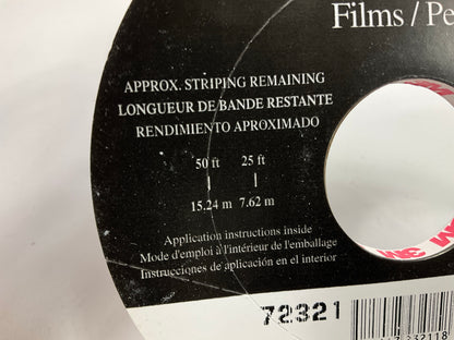 3M 72321 Pinstripe Automotive Striping Stripe Tape - Nutmeg, 5/16'' X 150 Feet