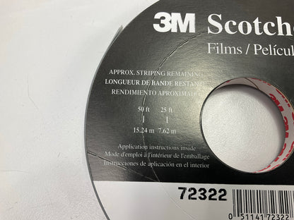 3M 72322 Pinstripe Striping Tape, 5/16'' X 150 Feet, Midnight Blue
