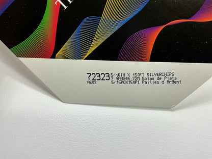 3M 72323 Pinstripe Striping Tape - 5/16'' X 150 Feet - ''Silverchips'' Color