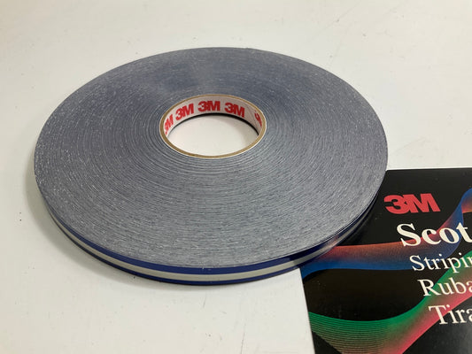 3M 72331 Double Stripe Pinstripe Striping Tape - Royal Blue 5/16 In X 150 Feet
