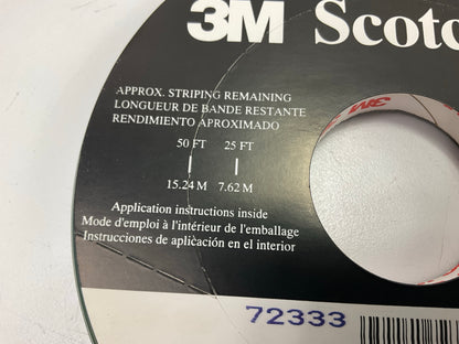 3M 72333 Double Pinstripe Striping Tape 5/16''x150', Aqua Essence Color