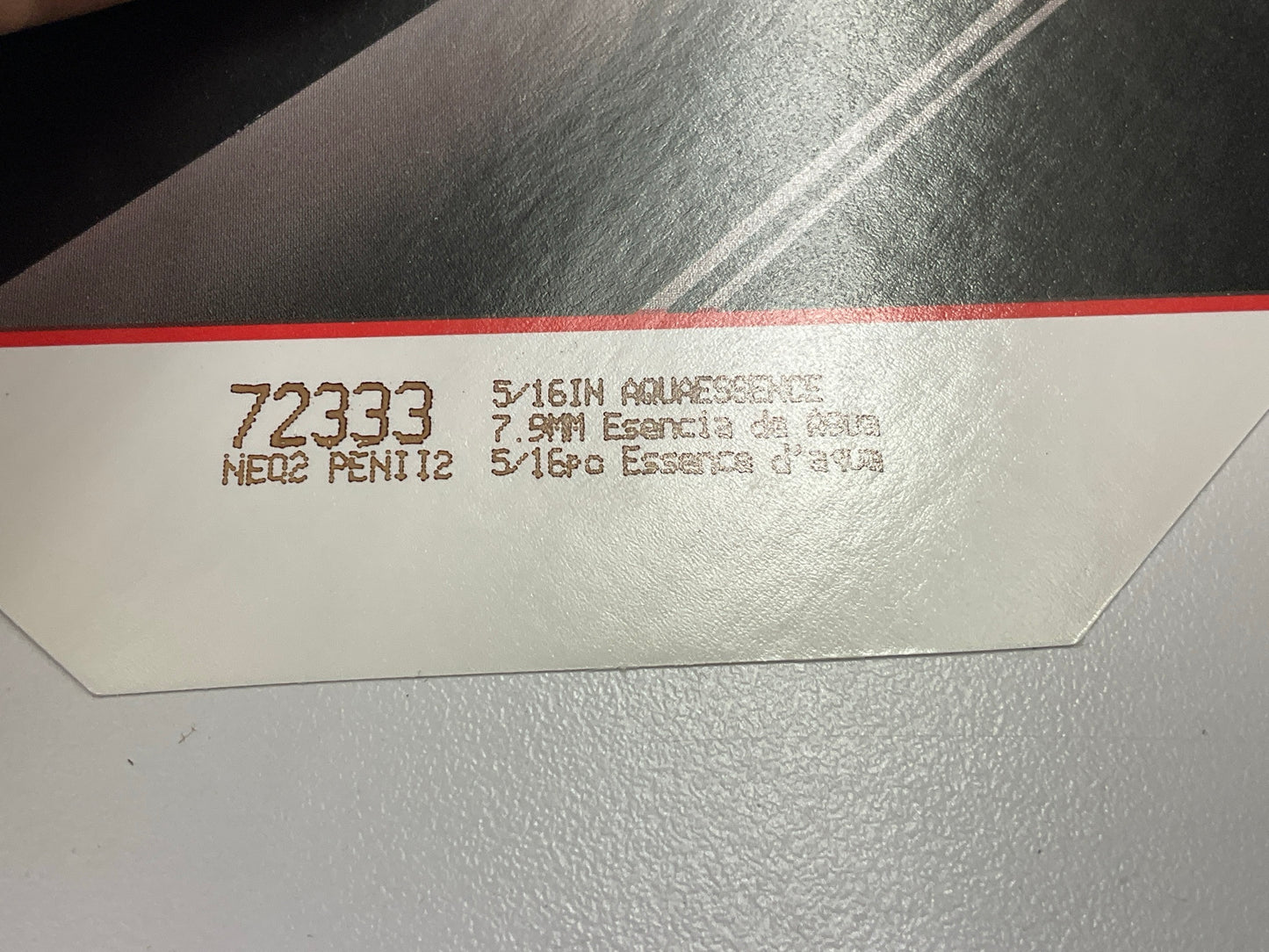 3M 72333 Double Pinstripe Striping Tape 5/16''x150', Aqua Essence Color