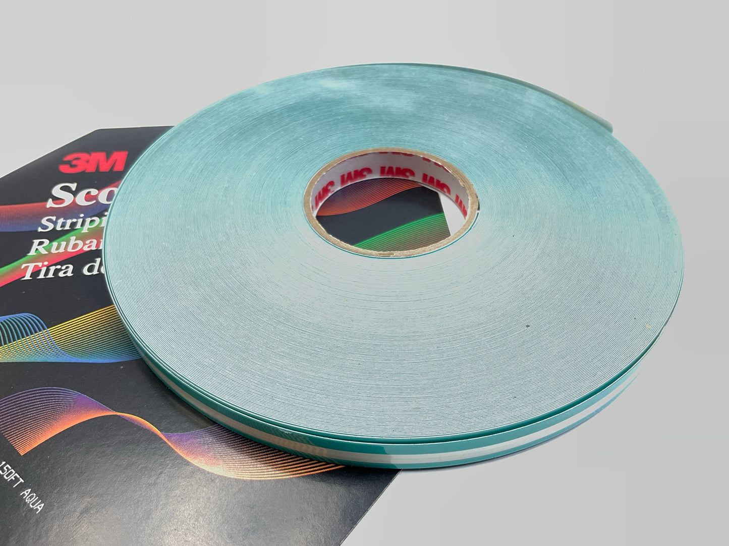 3M 72335 Pinstripe Auto Stripe Striping Tape, 5/16'' X 150', AQUA