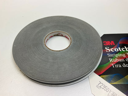3M 72350 Pinstripe Stripe Striping Tape, 5/16'' X 150' Light Charcoal Metallic