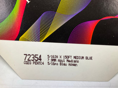 3M Scotchcal 72354 Medium Blue Striping Automotive Stripe Tape - 5/16'' X 150'