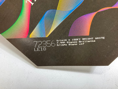 3M 72356 Pinstripe Striping Tape - 5/16'' X 150' Feet Long Bright White