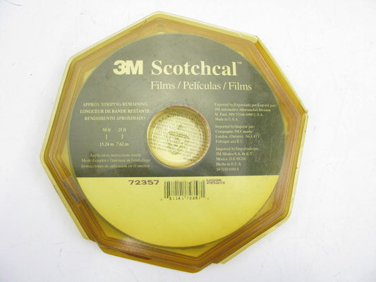 3m 72357 Scotchcal Striping Tape - 5/16'' X 150' Feet Light Blue Metallic