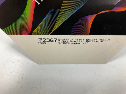 3M Scotchcal 72367 Bright Yellow Striping Automotive Stripe Tape - 5/16'' X 150'