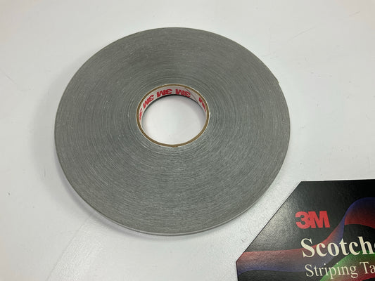 3M 72373 Pinstripe Automotiove Striping Tape 5/16'' X 150 Feet, Gray