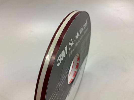 3M 72374 Pinstripe Striping Tape 5/16'' X 150' Double Burgandy Metallic Scotchcal