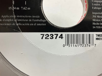 3M 72374 Pinstripe Striping Tape 5/16'' X 150' Double Burgandy Metallic Scotchcal