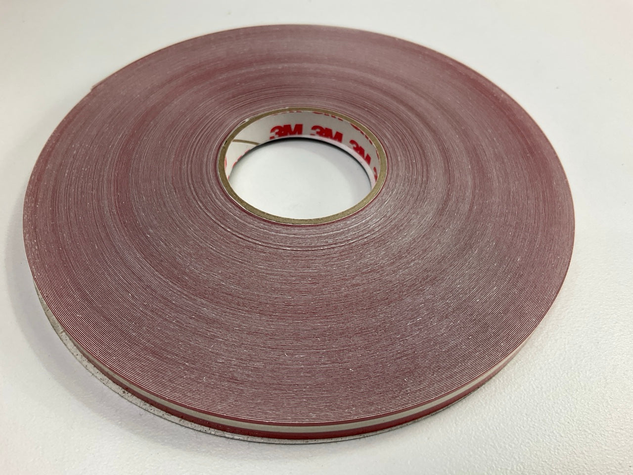 3M 72376 Double Striping Tape, 150' Length X 5/16'' Width, Tomato Red