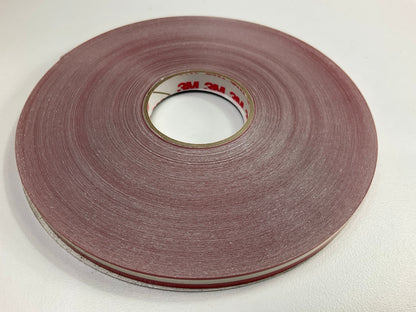 3M 72376 Double Striping Stripe Tape, 150' Length X 5/16'' Width, Tomato Red