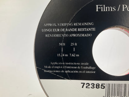 3M 72385 Pinstripe Striping Tape Light Gold Metal 5/16'' In X 150' Double Stripe