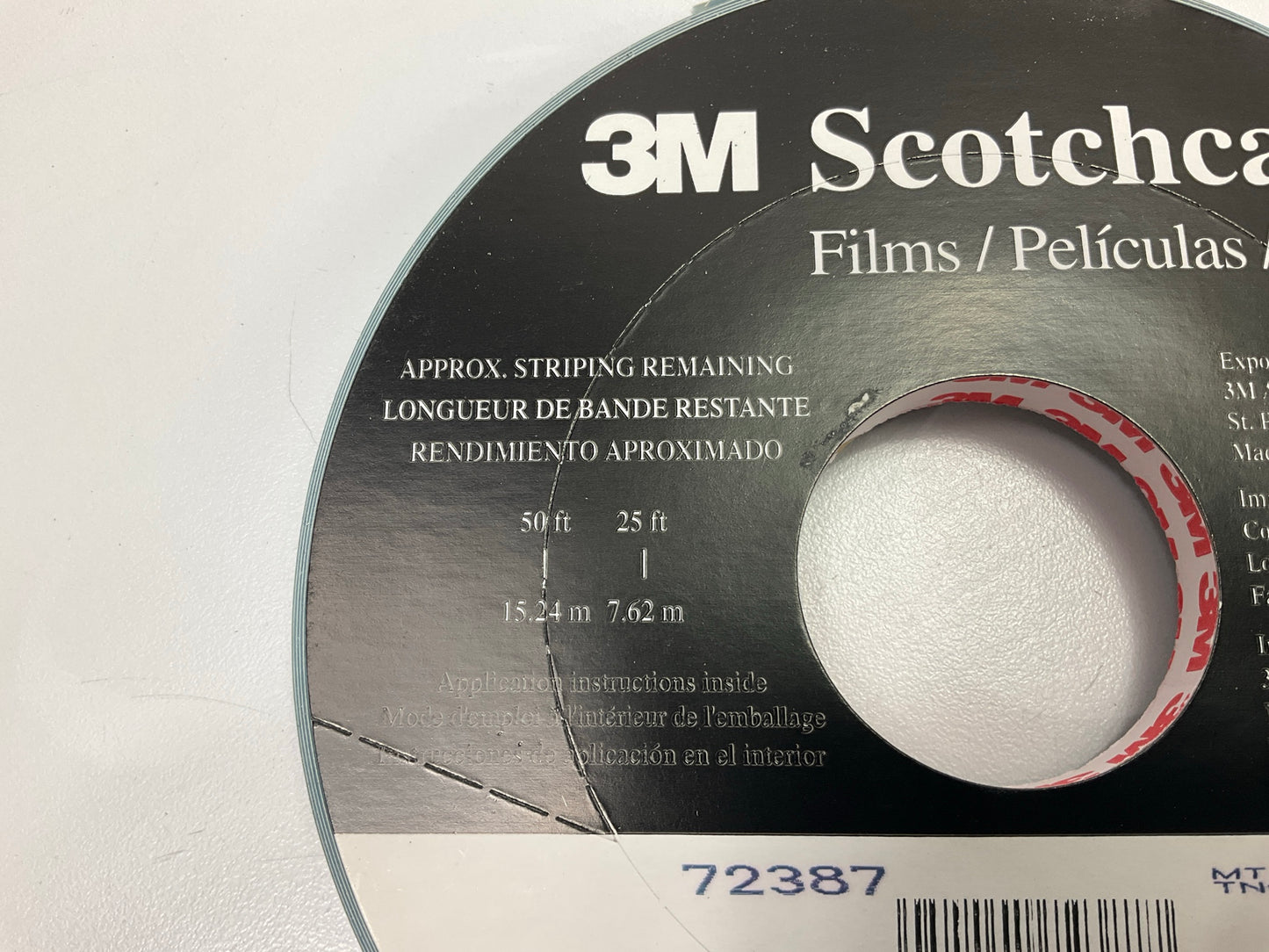 3M 72387 Pinstripe Striping Tape, 5/16'' X 150 Feet, Bright Blue