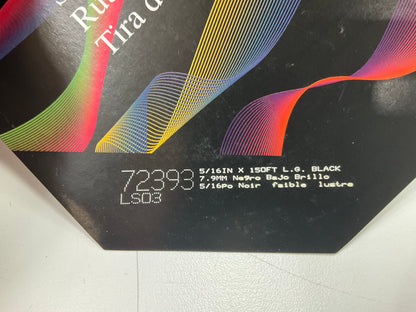 3M Scotchcal 72393 Low Gloss Black Striping Automotive Stripe Tape 5/16'' X 150'