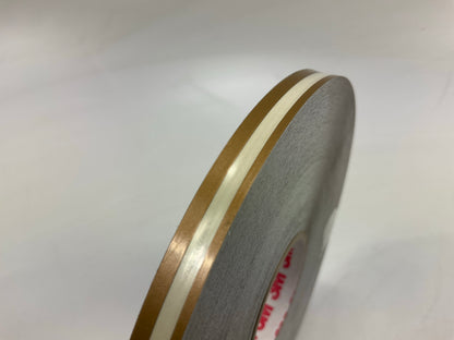 3M 72399 Double Pinstripe Striping Tape 5/16'' X 150' Bright Gold Scotchcal