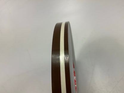 3M 72407 Pinstripe Striping Tape, 1/2'' X 150 Feet, Brown