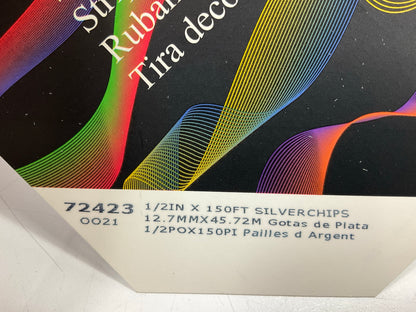 3M 72423 Pinstripe Auto Stripe Striping Tape 1/2'' X 150' Silverchips