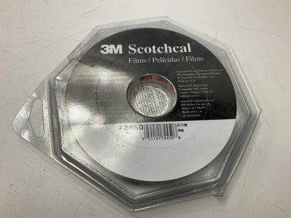 3M Scotchcal 72450 Light Charcoal Metallic Striping Automotive Tape 1/2'' X 150'