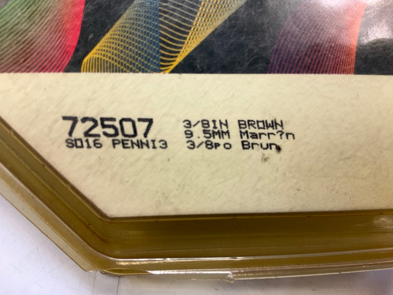 3M Scotchcal 72507 Brown Striping Automotive Stripe Tape - 3/8'' X 150 Feet