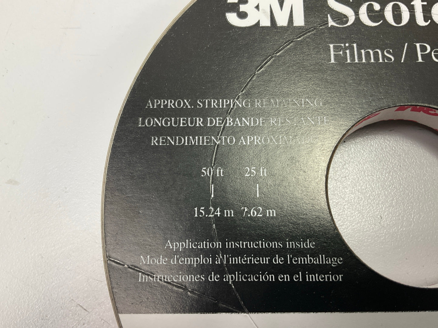 3M 72517 Pinstripe Striping Tape - 3/8'' X 150' Tan