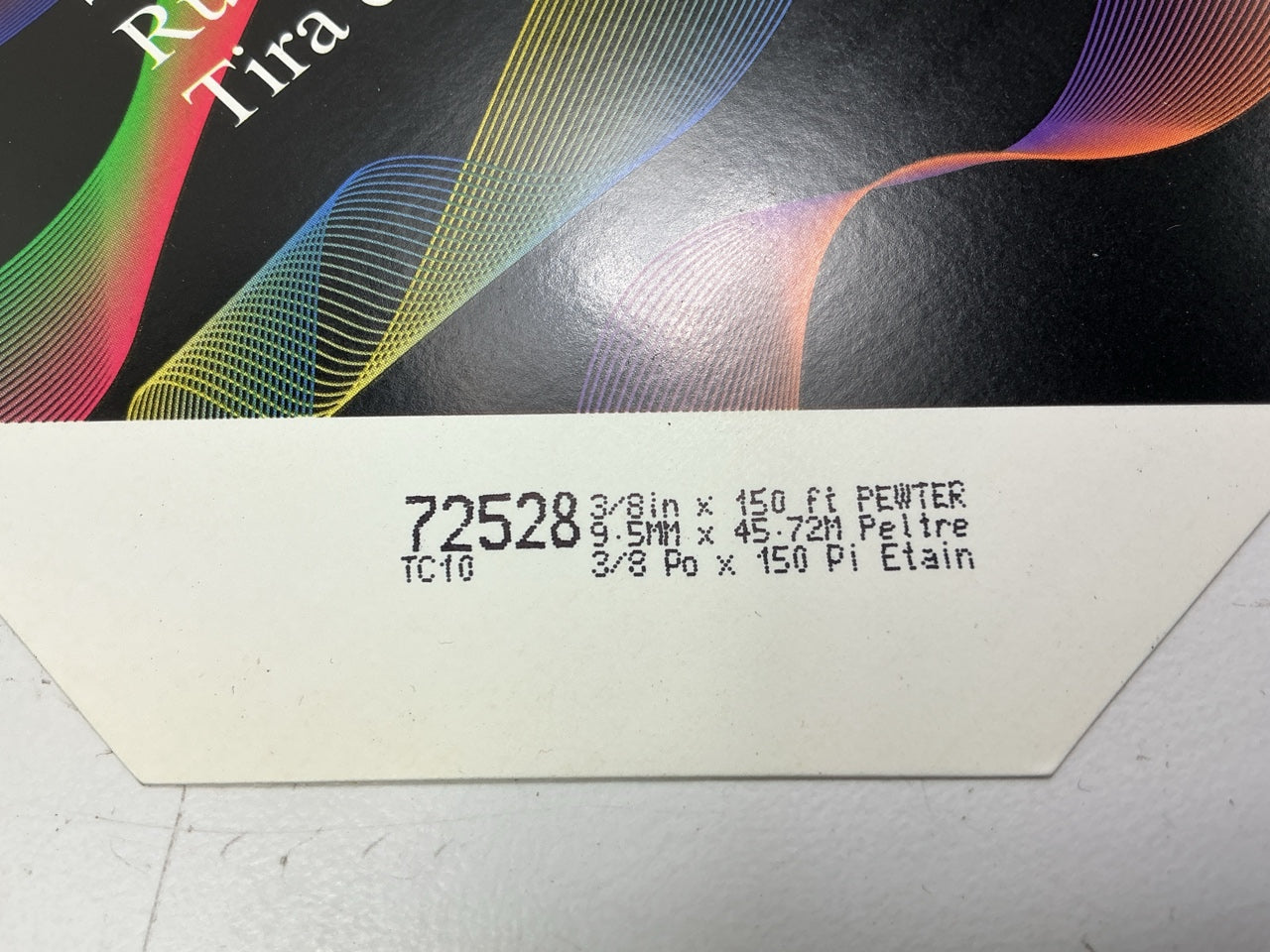 3M Scotchcal 72528 Pewter Striping Automotive Stripe Tape, 3/8'' X 150 Feet