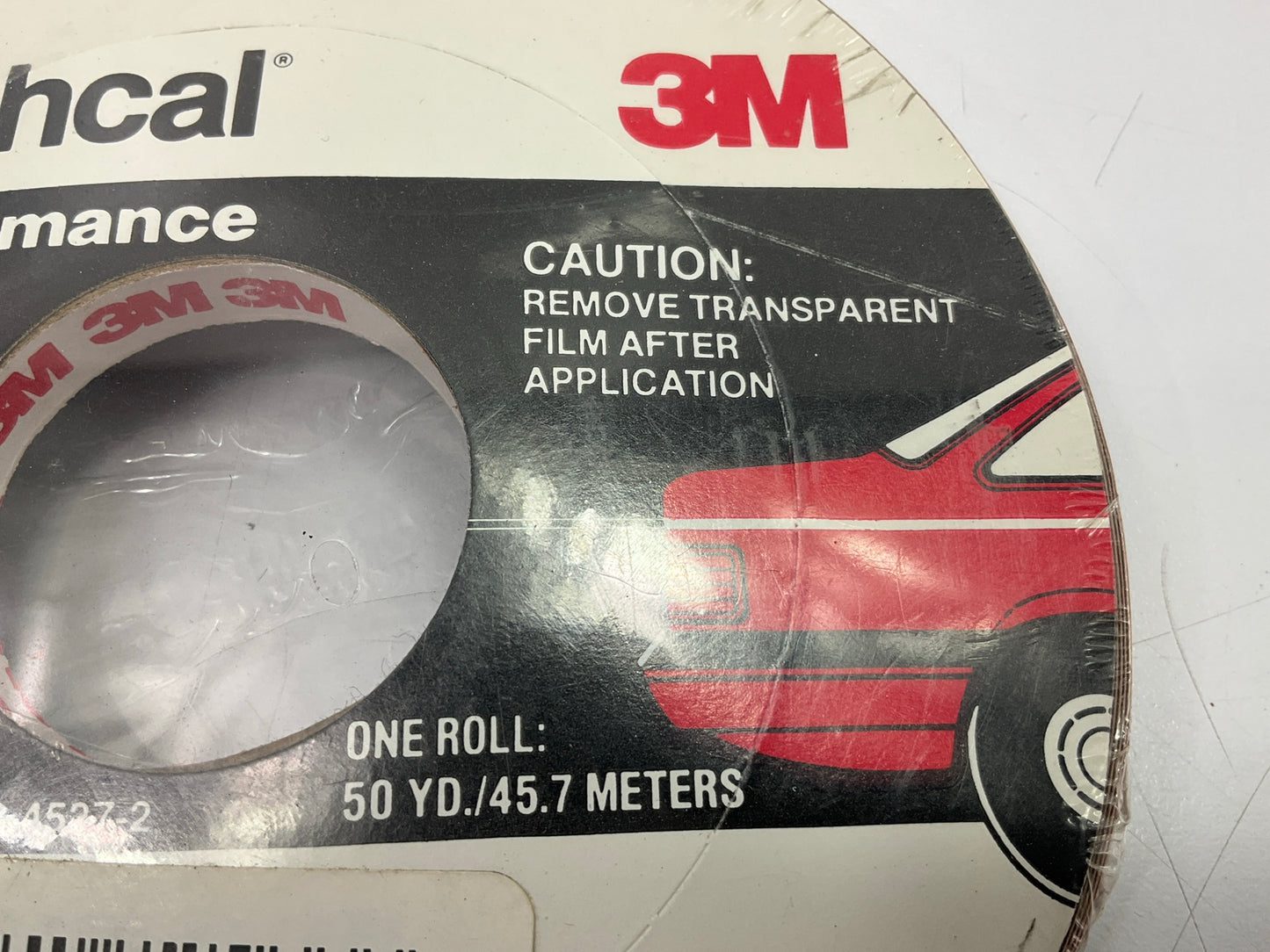 3M 72566 Pinstripe Striping Auto Stripe Tape, 3/8 Inch X 150 Feet, Dark Red