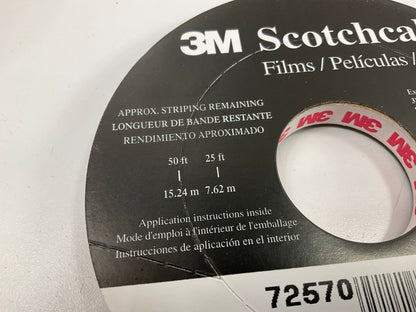 3M Scotchcal 72570 Brown Metallic Striping Automotive Stripe Tape 3/8'' X 150 Ft