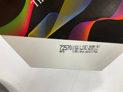 3M Scotchcal 72570 Brown Metallic Striping Automotive Stripe Tape 3/8'' X 150 Ft