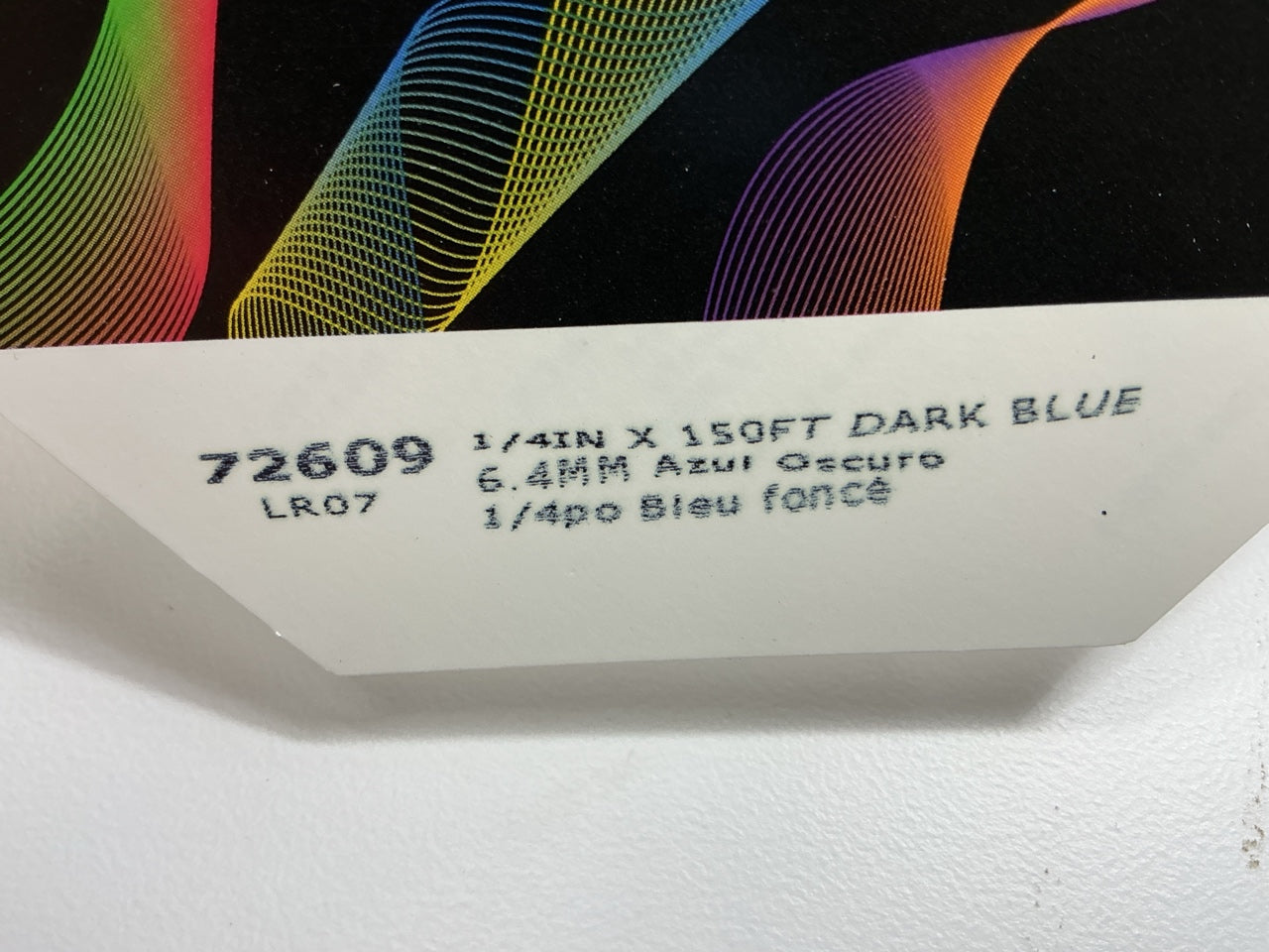 3M 72609 Pinstripe Automotive Stripe Tape Striping Tape 1/4'' X 150' Dark Blue