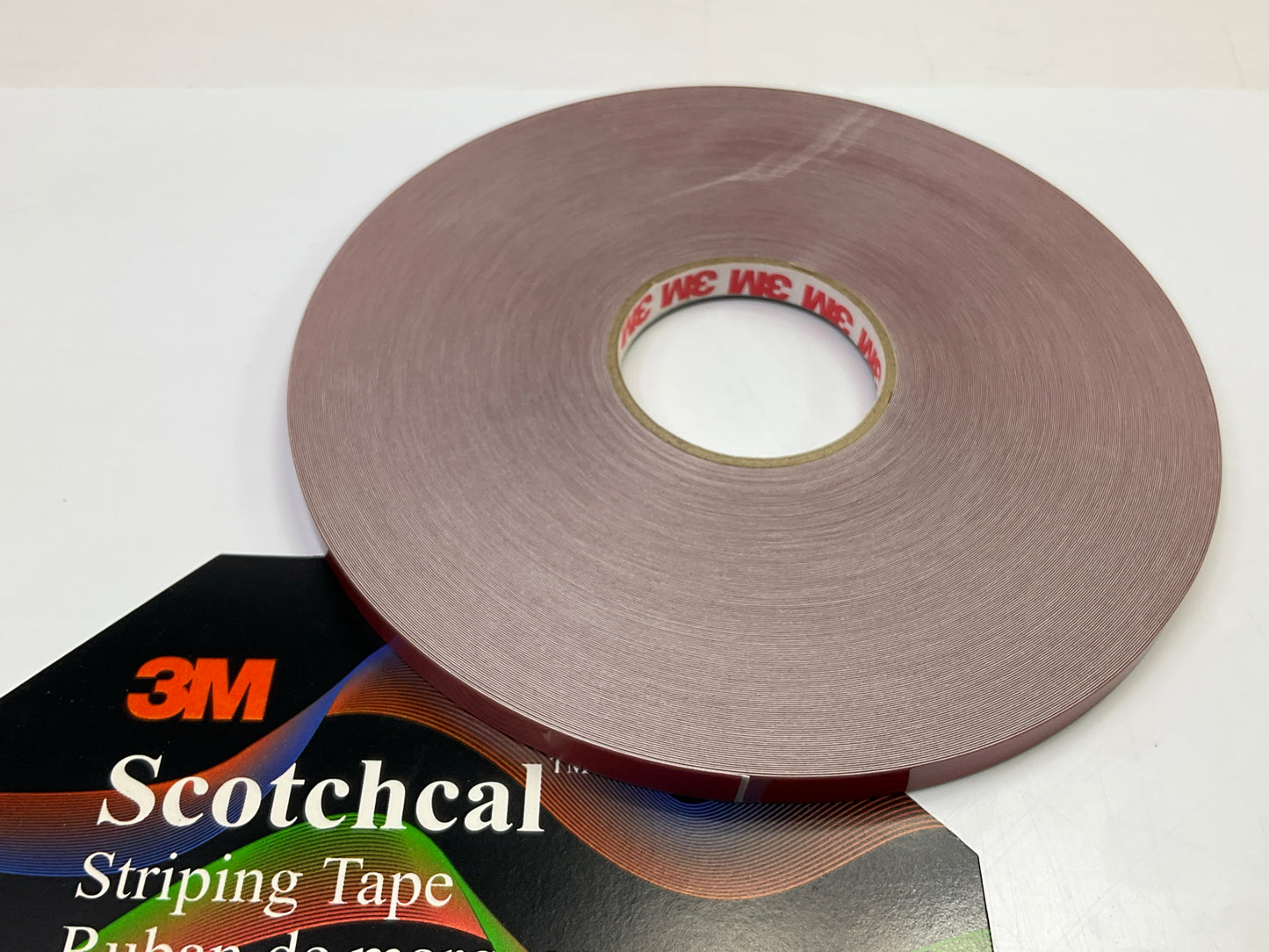 3M 72666 Pinstripe Striping Tape, 1/4'' X 150 Feet, Dark Red