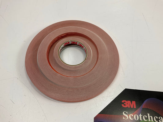 3M 72668 Pinstripe Striping Stripe Tape, Bright Orange, 1/4'' Wide X 150' Long