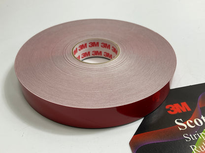 3M 72804 Scotchcal Striping Stripe Tape 3/4'' X 150 Feet - 2 Mil Thick, Red