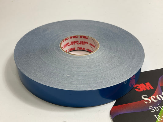 3M 72808 Scotchcal Striping Stripe Tape Blue, 3/4 In X 150 Feet