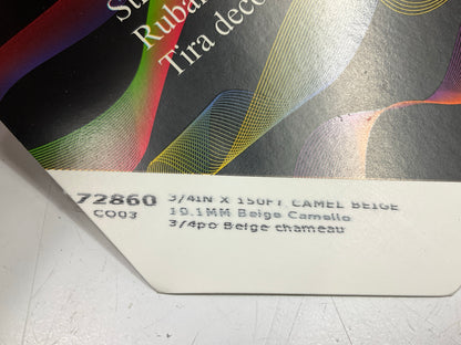 3M 72860 Pinstripe Striping Tape, 3/4'' X 150', CAMEL BEIGE Auto Stripe Tape