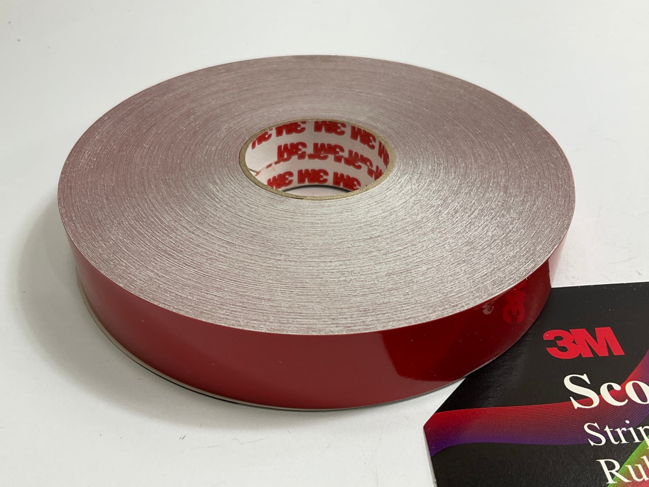 3M 72976 Pinstripe Striping Stripe Tape - 7/8'' X 150 Feet, Tomato Red
