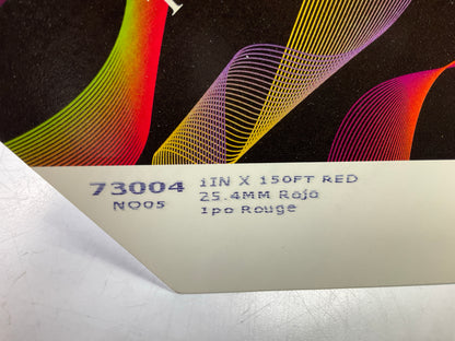 3M 73004 Pinstripe Striping Large Stripe Tape, 1'' X 150' RED