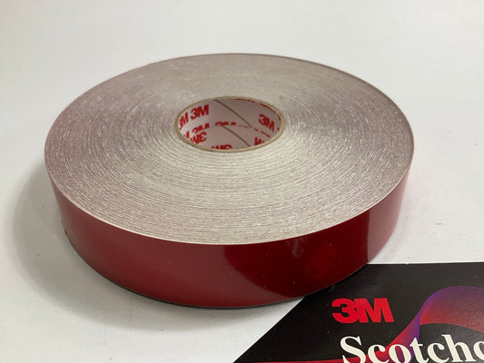 3M Scotchcal 73076 Tomato Red Striping Automotive Stripe Tape, 1'' X 150 Feet