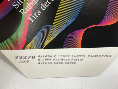 3M 73278 Pinstripe Auto Stripe Striping Tape, 1/4'' X 150', Pastel Sandstone